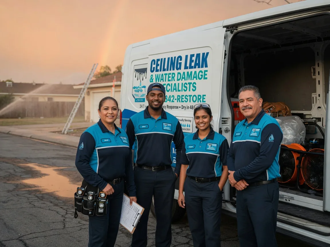 Ceiling Leak Cleanup company in Chesterland, OH